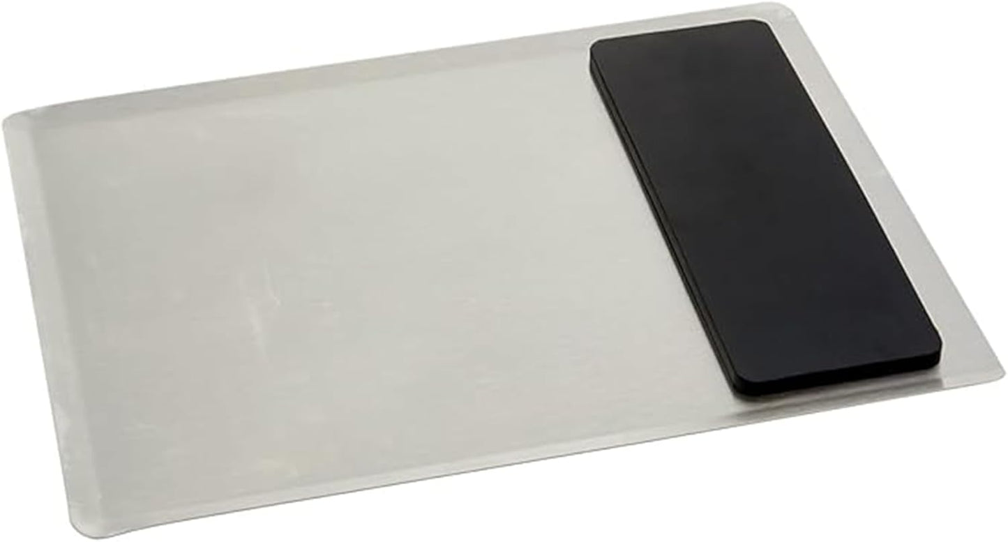 Rattleware Coffee Grinder Tray with Tamping Mat – Mess-Free Coffee Station Tray, Easy Clean Coffee Bar Accessory for Espresso Machine, Espresso Tamper and Coffee Organizer Station (13" x 9.75")