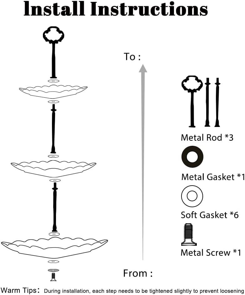BonNoces 3-Tier Porcelain Cupcake Stand Serving Tray - White Embossed Elegant Dessert Cake Stand - Pastry Serving Stand for Tea Party, Wedding and Birthday