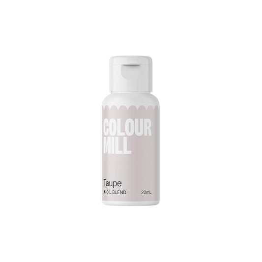 Colour Mill Oil-Based Food Coloring, 20 Milliliters Taupe