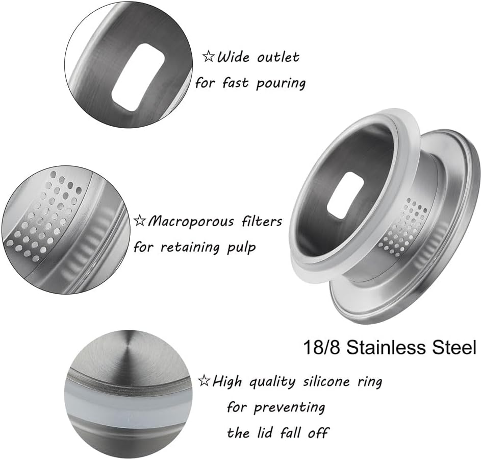 80 Ounces Glass Pitcher with Lid, Hot/Cold Water Jug, Juice and Iced Tea Beverage Carafe