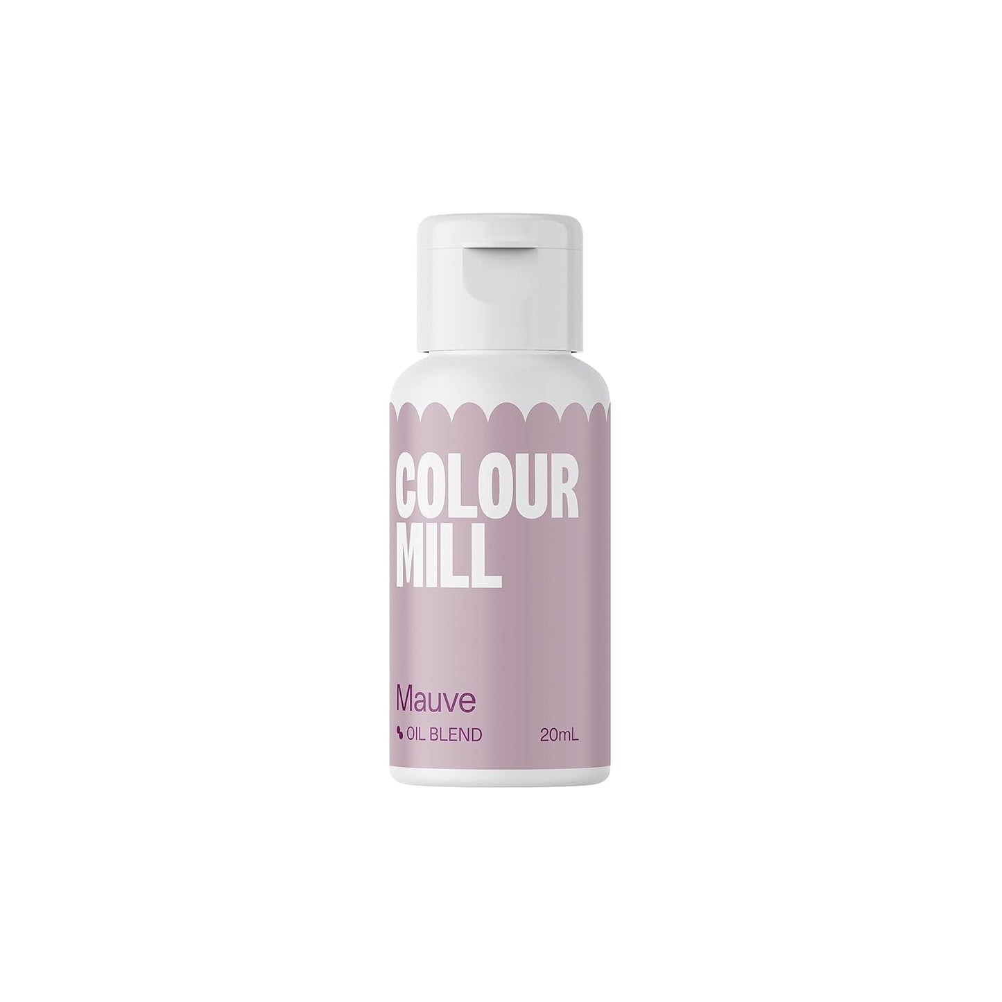 Colour Mill Oil-Based Food Coloring, 20 Milliliters Mauve (0.68 Fl Oz)