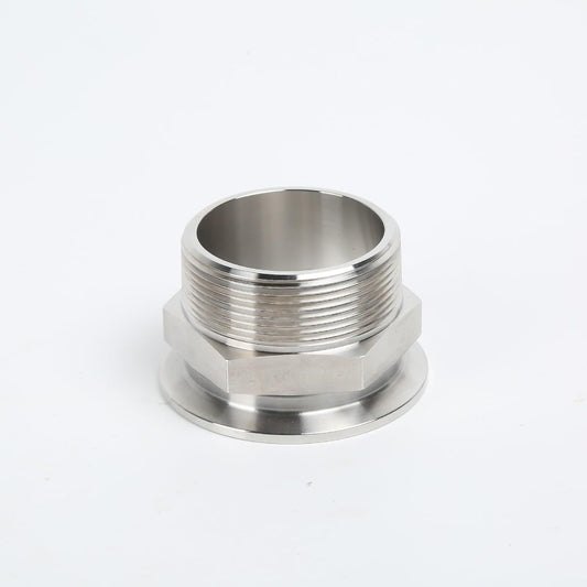 SS304 KF50 NPT Male Adaptor thread 2" NW50 KF Male coupling ISO-KF50 X NPT 2"