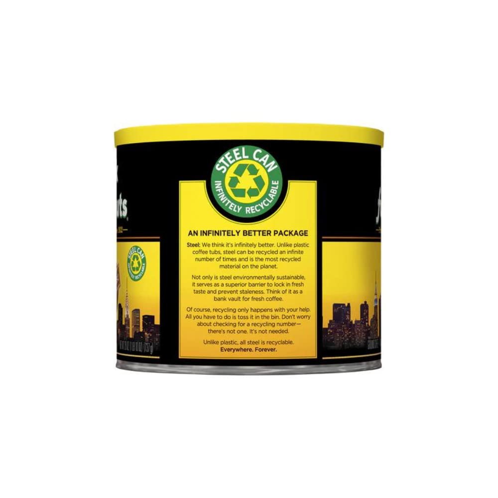 Chock Full o’Nuts Gourmet Roast Ground Coffee, Mild Roast – A Light, Smooth and Aromatic Mild Blend (26 Oz. Can)