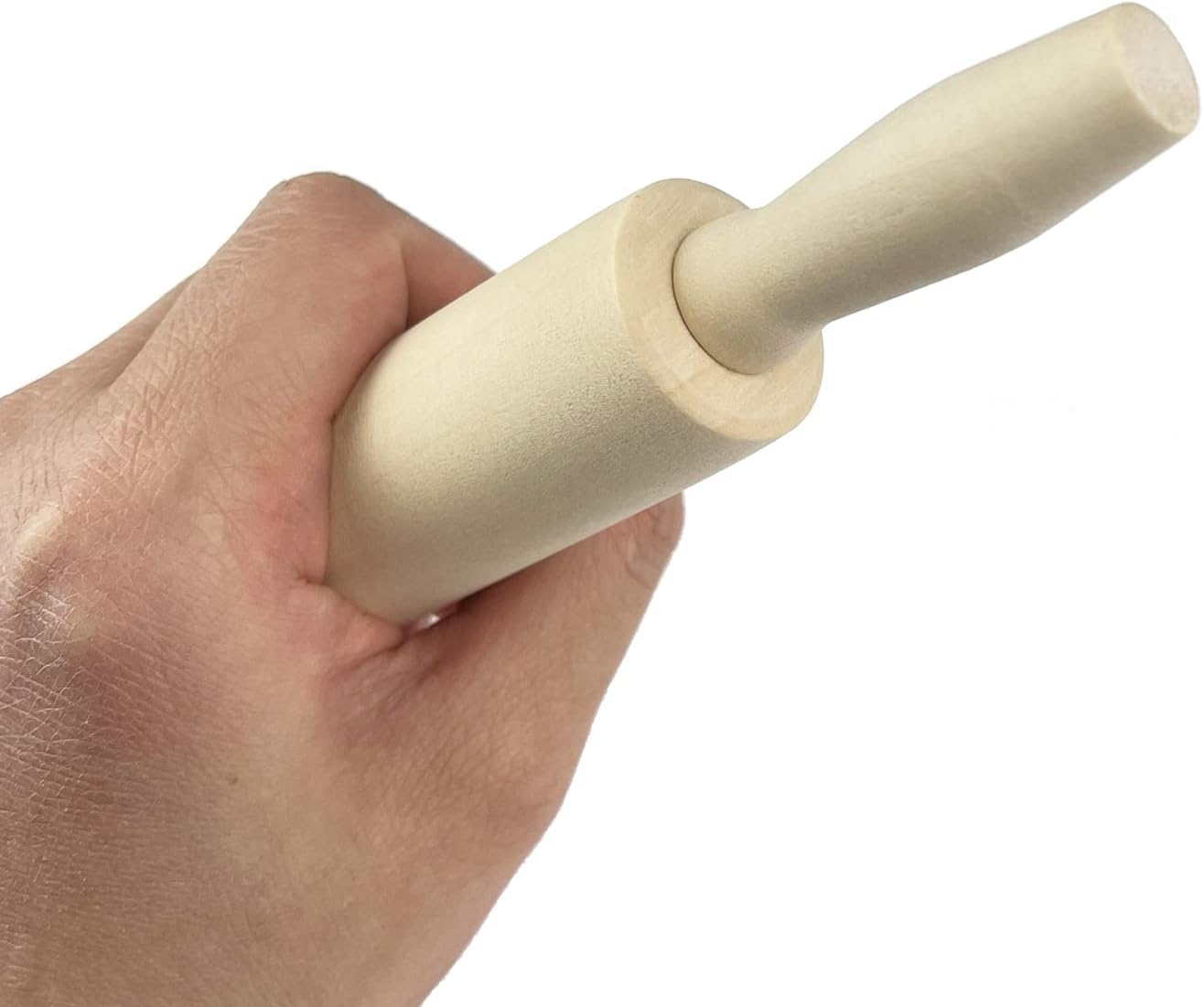 24 Pack Wood Small Rolling Pin for Kids, 7.9 Inch Kids Rolling Pin for Home Kitchen (24)