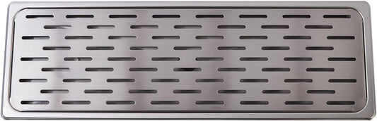 Stainless Steel Drip Tray - Perfect for Homes, Clubs, Bars, Cafes, Restaurants, Hotels, Or Commercial Use - Easy to Clean, No Drainage Required (L)