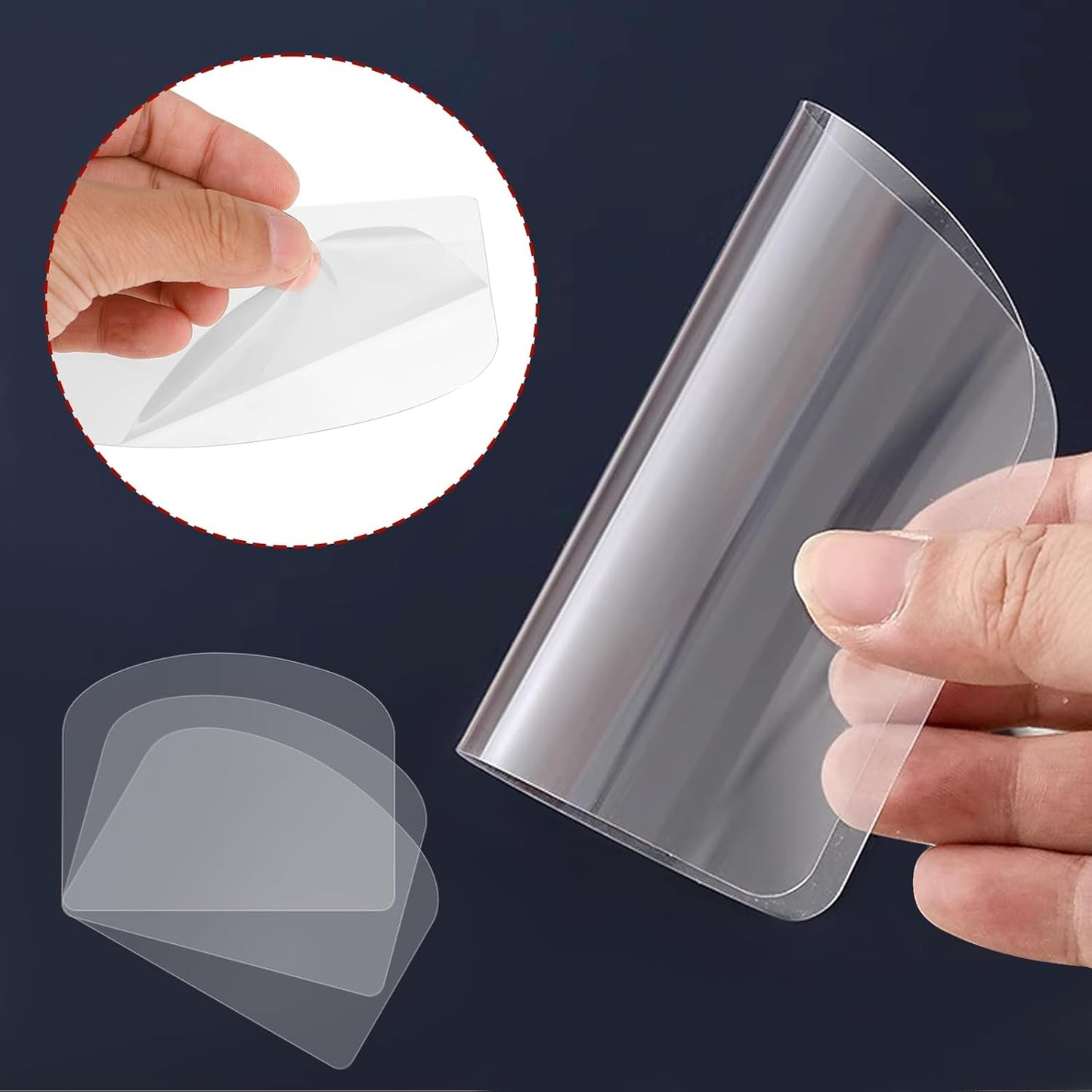 15 Pcs Transparent Cake Cream Scraper Plastic Cake Scraper Smoother Flexible Cake Smoother for Icing Fondant Smoother for DIY Kitchen Bakery Baking Cake Bread Pastry Decorating Supplies