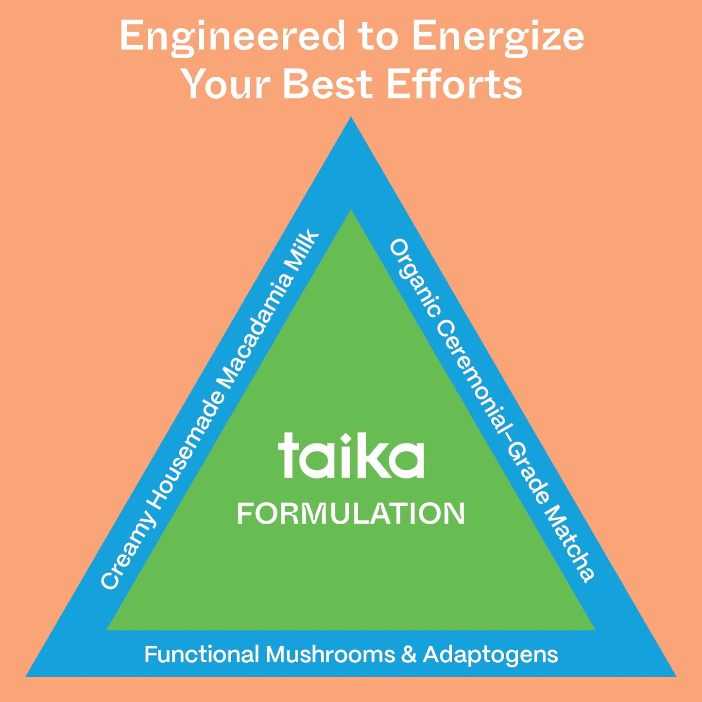 Taika Matcha Latte Iced Matcha Latte, Organic Ceremonial Grade Matcha w/Ashwagandha, 8 Fl Oz (Pack of 12))