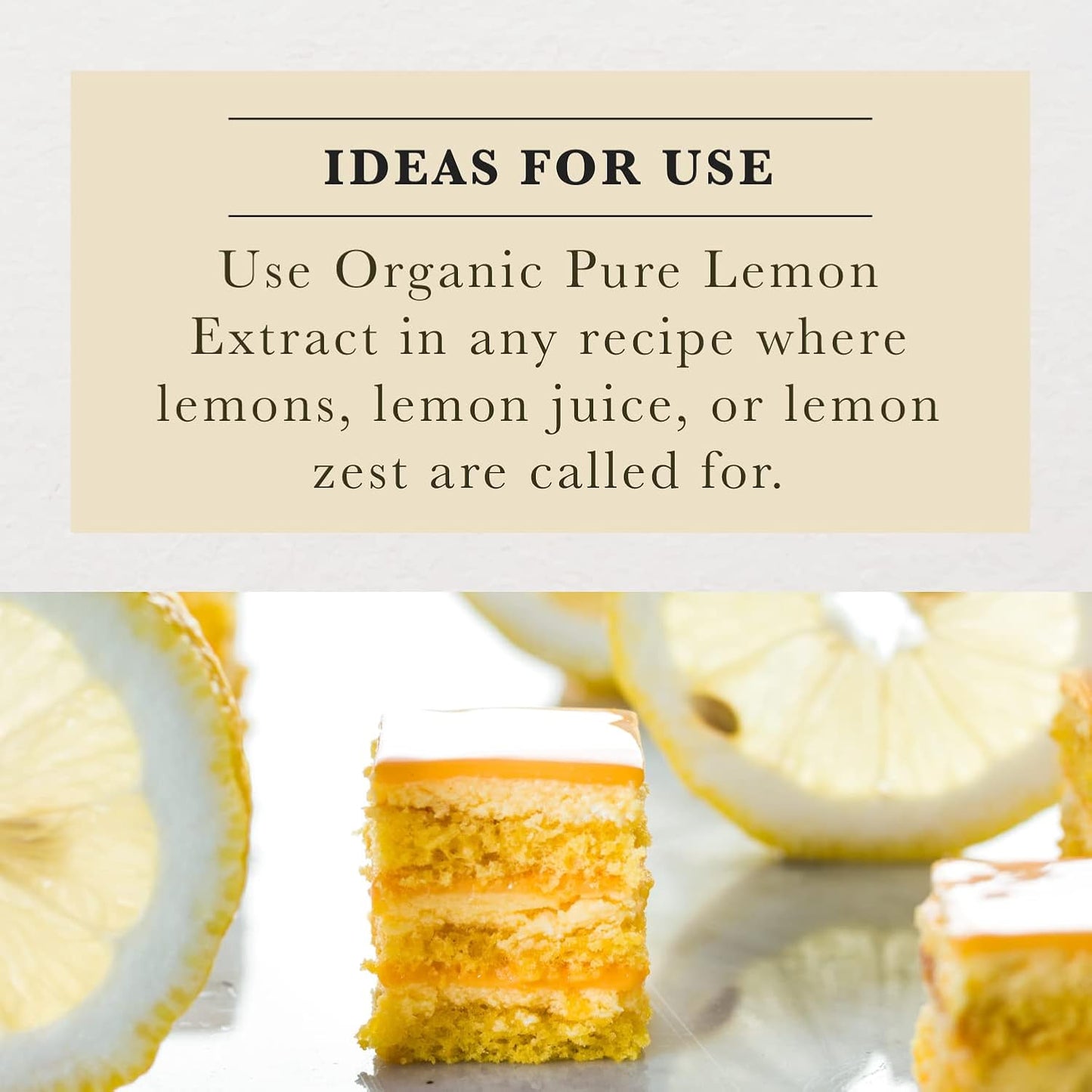 Cook's Pure Lemon Extract, Premium Quality, Cold Pressed Lemon, Sugar Free, Gluten Free, Allergen Free,16 oz