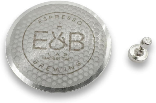 IMS Precision Puck Diffuser Screen by E&B, LAB made for 54mm Breville and Sage espresso machines with magnet