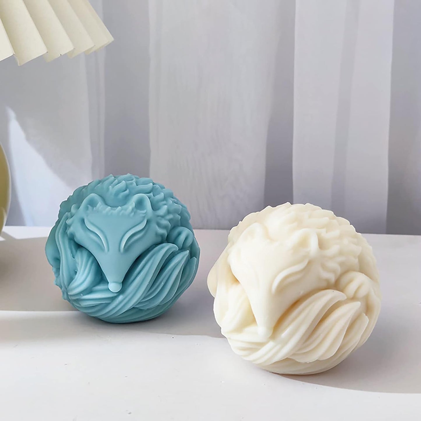 Fox Resin & Silicone Animal Molds - 3D Fox & Candle Molds for Soap & Candle Making