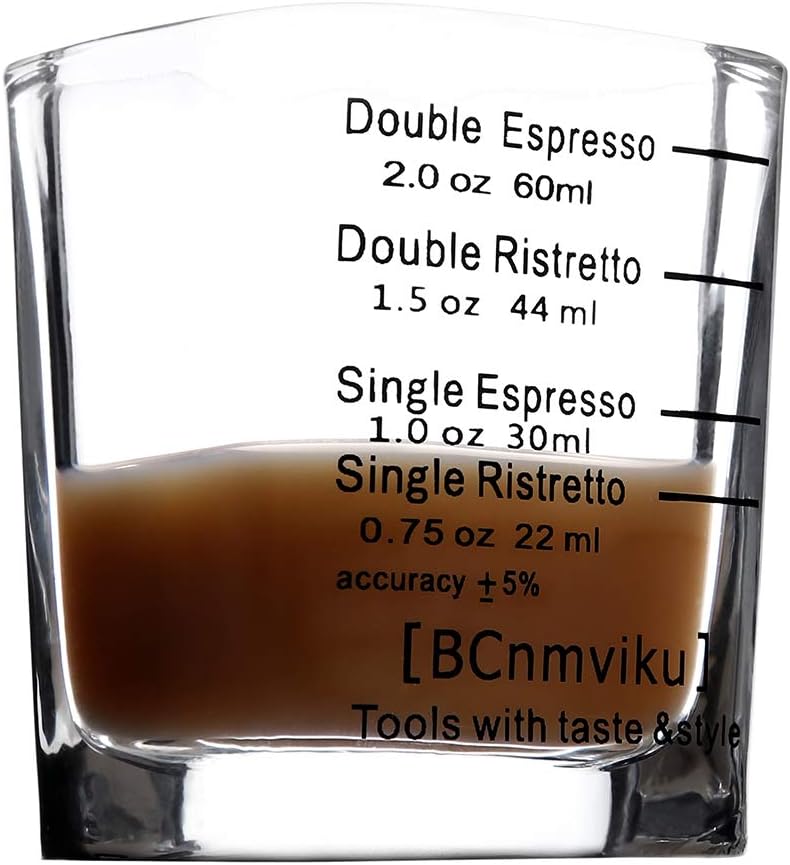 Shot Glasses Measuring cup Liquid Heavy Base Glass Wine Glass Espresso Shot Glass Measurement 2 OZ / 60ML Glass Set for Whiskey, Tequila, Vodka Birthday Gifts Women Men,(Square-4pack)