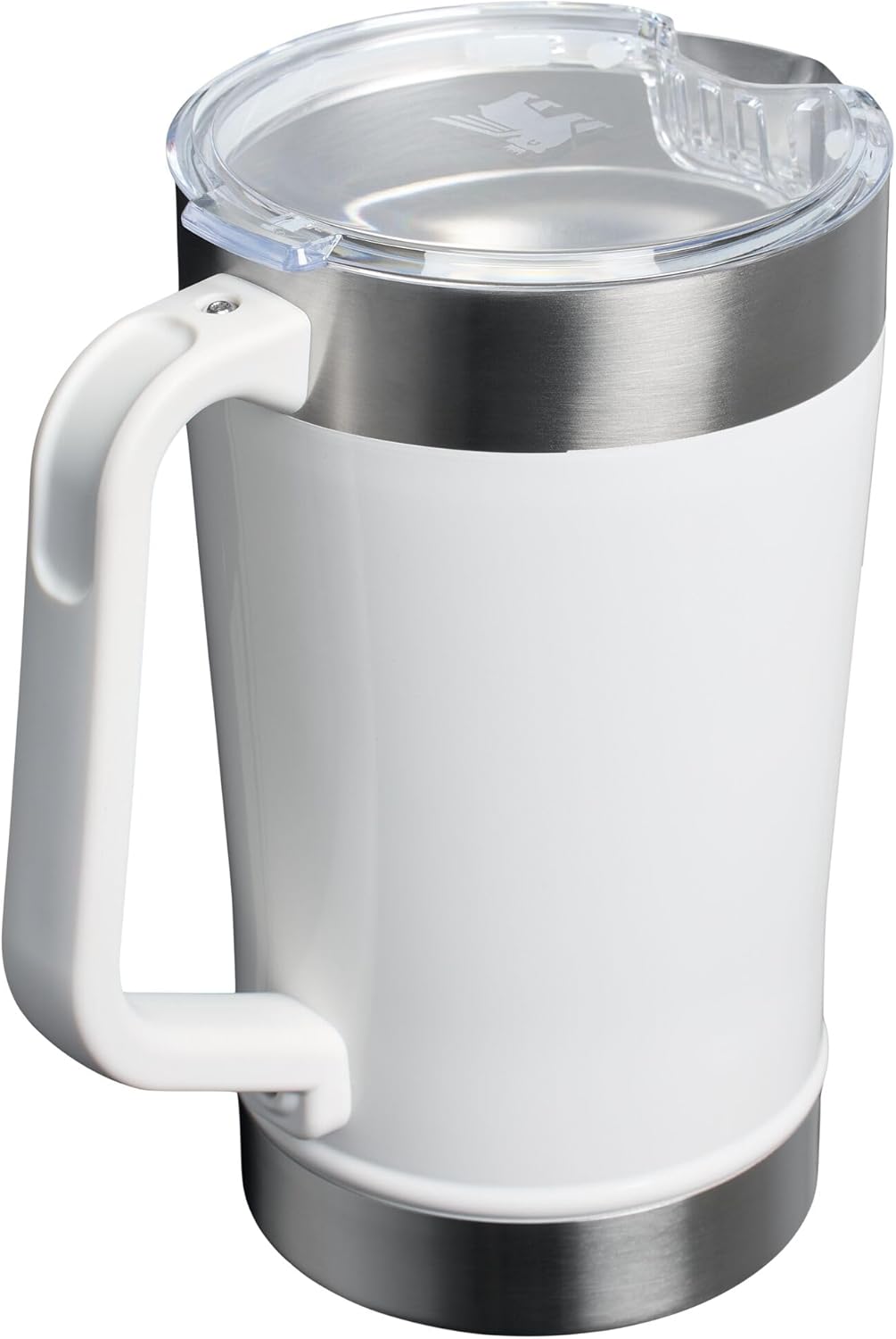 Stanley Stay-Chill Pitcher 64 oz | Cold Water, Beer, and Drink Pitcher with Lid | Large Capacity Durable Beverage Container with Handle | Insulated Stainless Steel | BPA-Free | Frost Gloss
