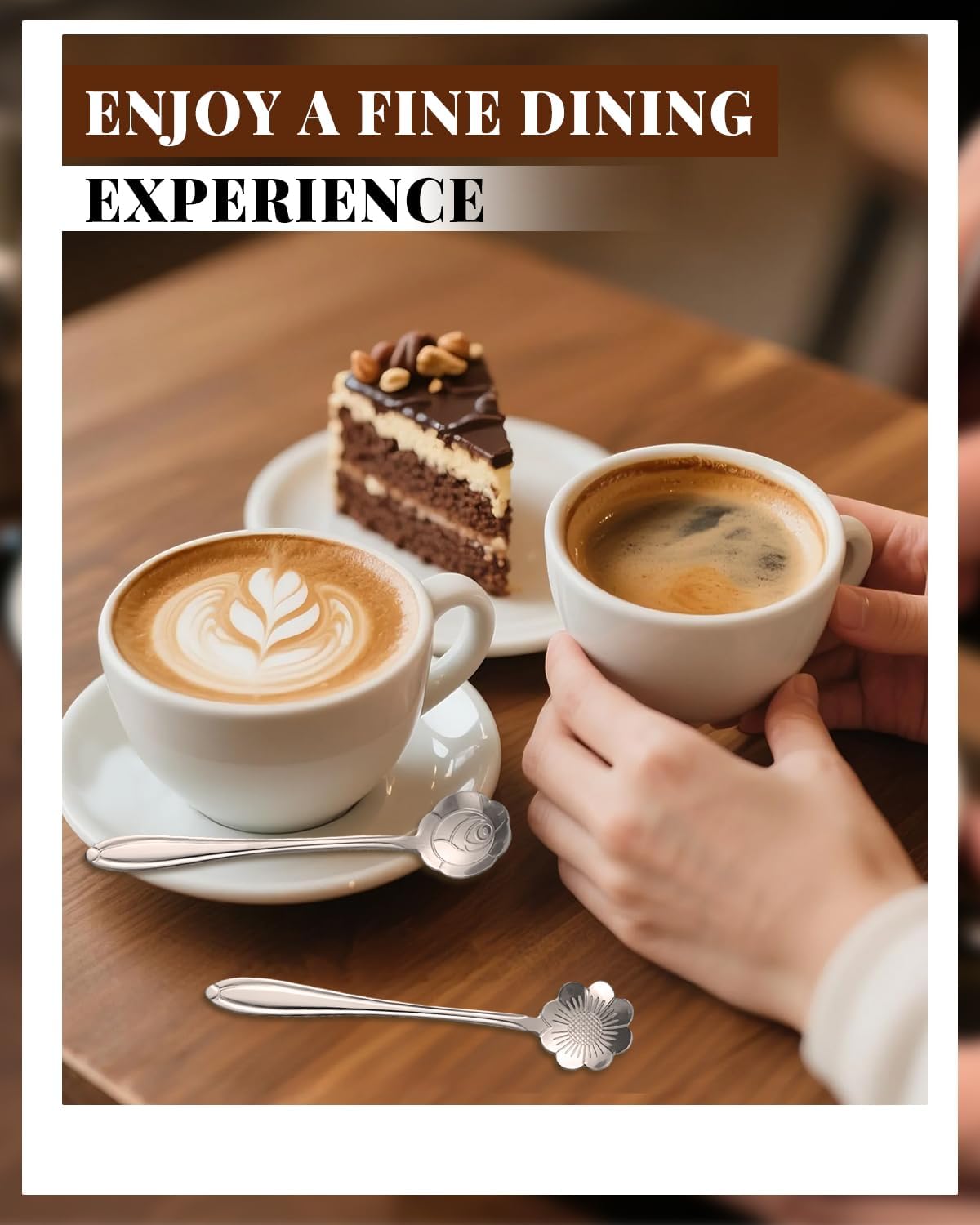 Milk Frothing Pitcher, 12oz/350ML Milk Frother Cup with Clear Scale 1PCS, Stainless Steel Cappuccino Espresso Machine Accessories for Barista Coffee Bar Attached Dessert Spoons 2PCS