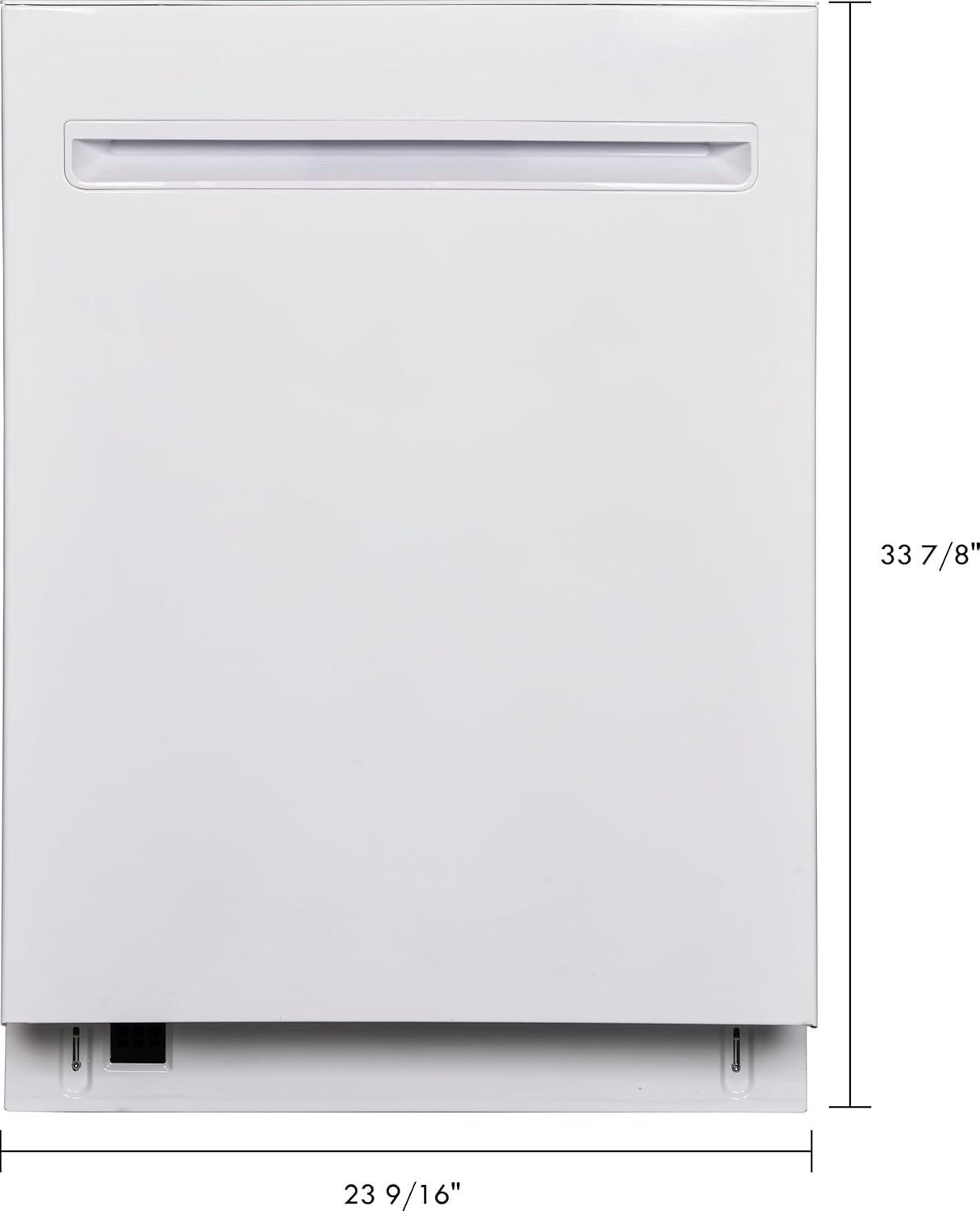 Kenmore 24" Built-in Stainless Steel Tub Dishwasher EasyFlex 3rd, SmartWash, UltraWash, TurboDry, MoreSpace Plus Adjustable Rack, Energy Star Certified, White