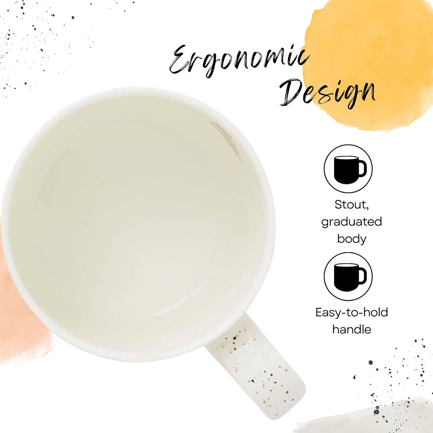 Royal Worcester Wrendale Designs 14 oz Mug, Feline Fine with Cat Illustrations - Floral Animal Mug for Cottagecore Kitchens - Microwave, Dishwasher, Freezer Safe Fine Bone China Drinkware