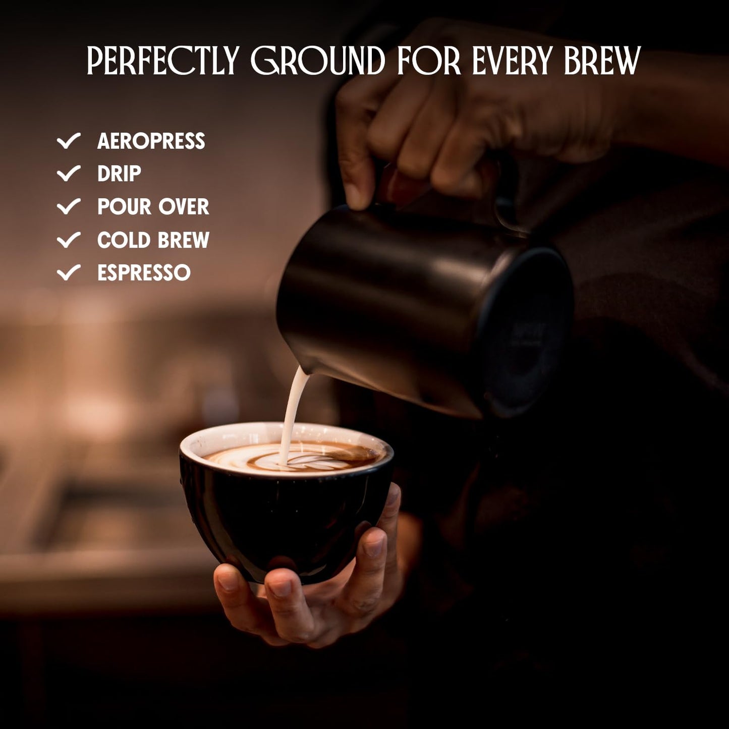 Guatemala Santa Rosa Ground Coffee Medium Roast, Holiday Flavored Coffee with Chocolate, Citrus & Red Fruit Notes, Winter Coffee 35.2oz (2.2lb) Bag, Gift for Lovers