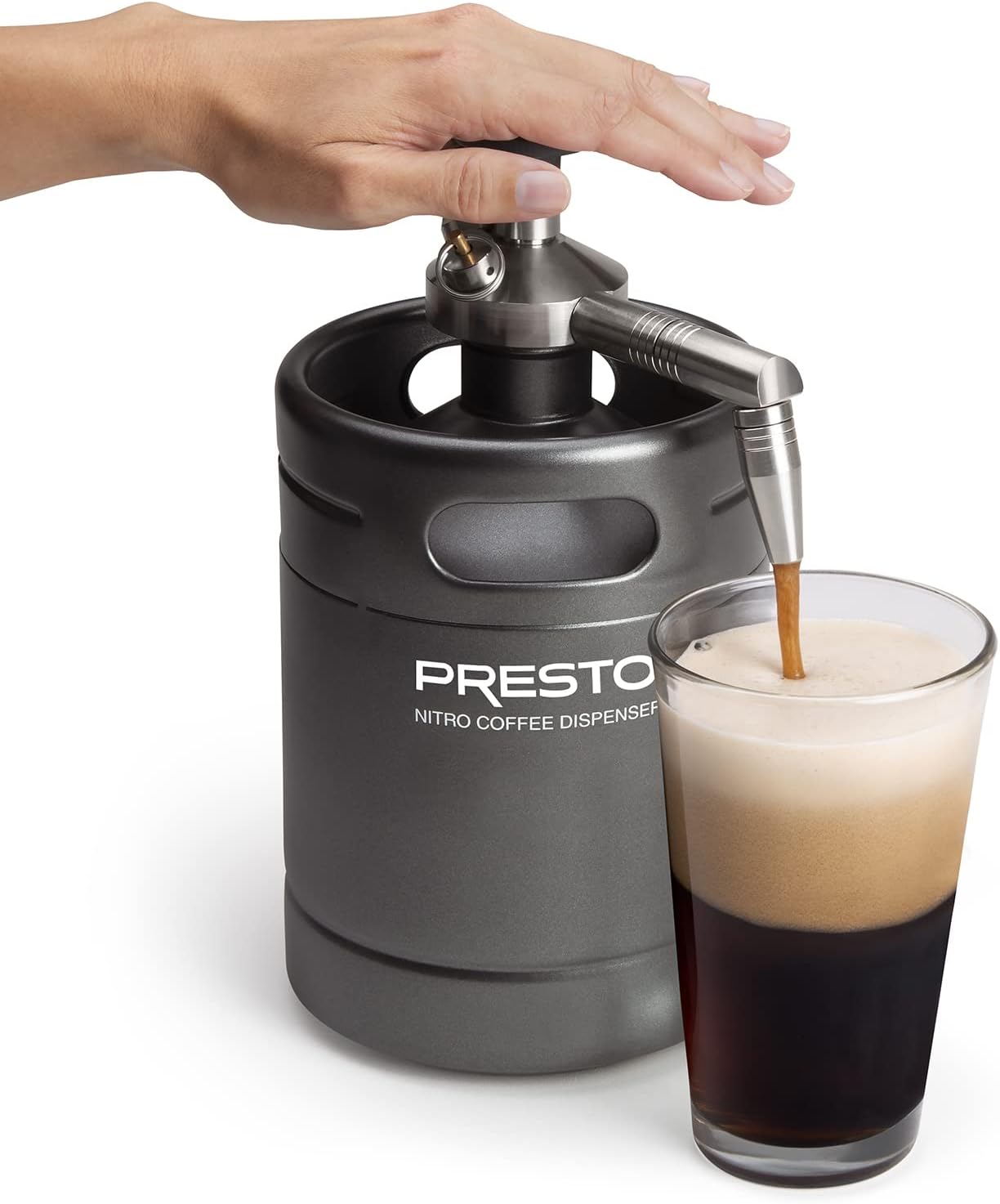 Presto 02939 Cold Brew Nitro Coffee Dispenser, 48 ounces