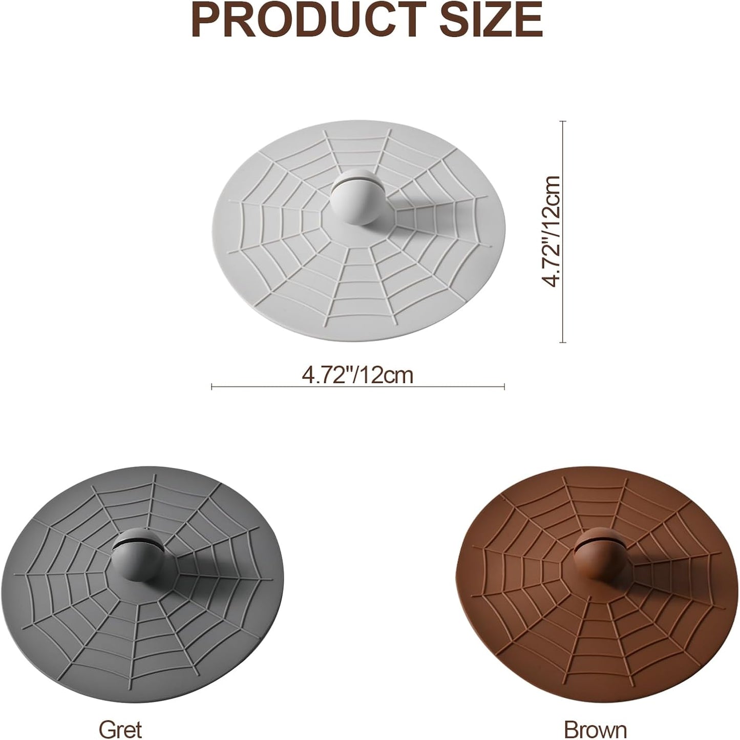 Silicone Cup Covers (Set of 3) ， Multicolored Silicone Lids for Mugs, Cups, Tea Pots,Flexible Mug Covers，Hot Cup Lids for Coffee & Tea