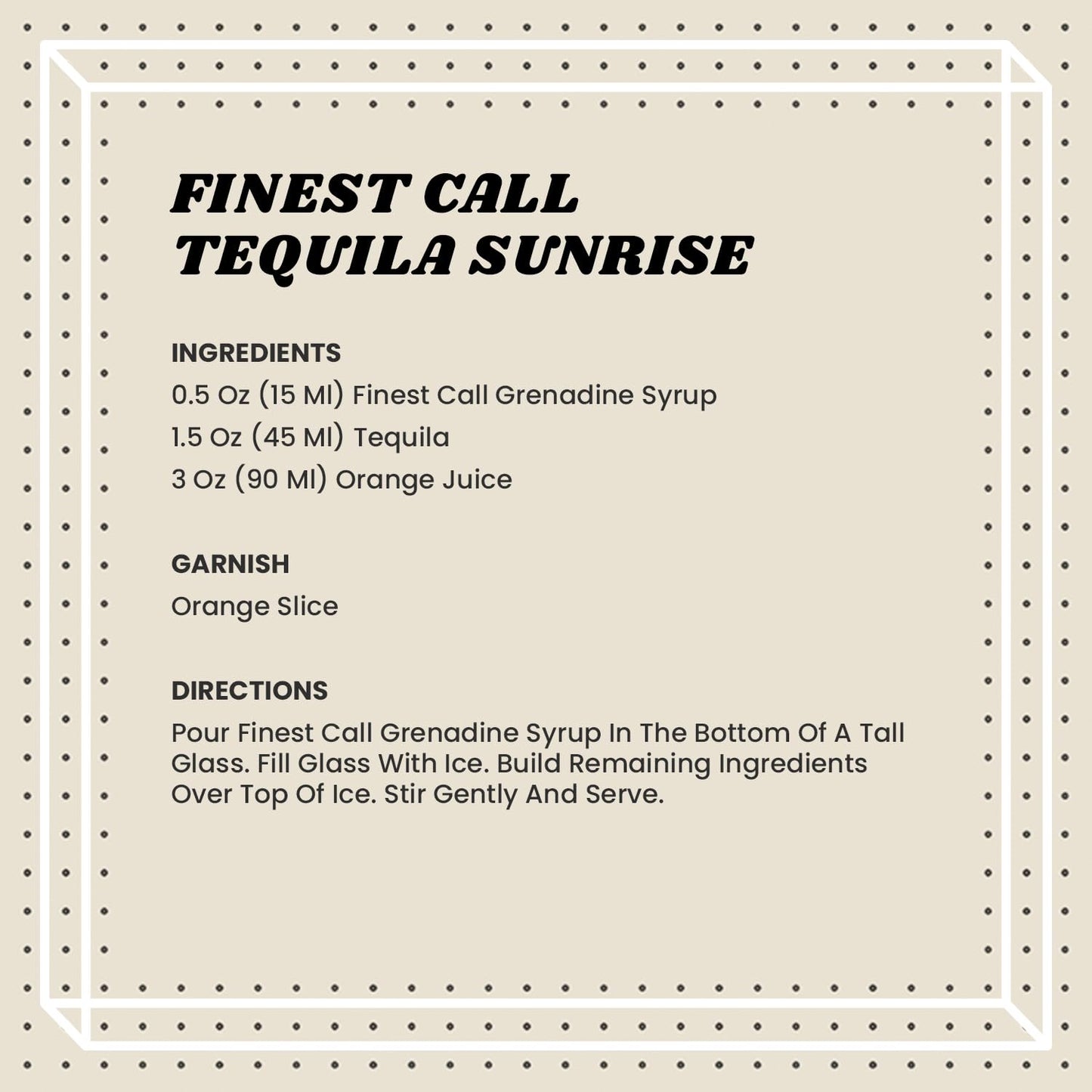 Finest Call Premium Grenadine Syrup Drink Mix, 1 Liter Bottle (33.8 Fl Oz), Pack of 6