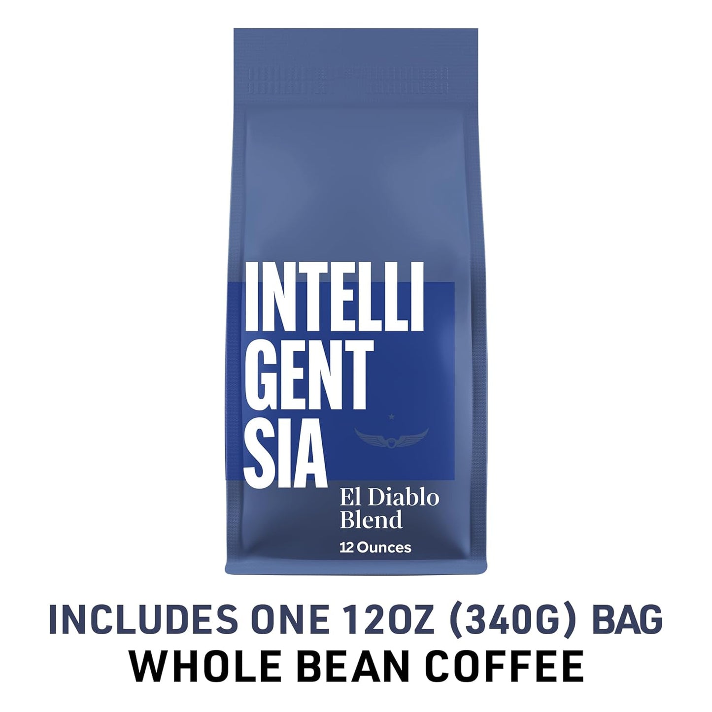 Intelligentsia Coffee, Dark Roast Whole Bean Coffee - El Diablo Blend 12 Ounce Bag