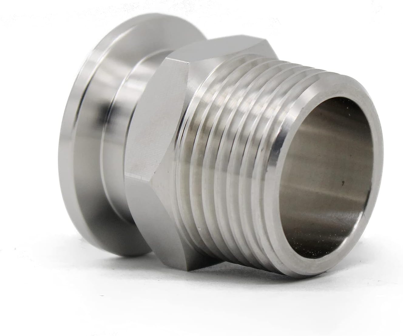 SS304 KF25 NPT Male Adaptor thread 1" NW25 KF Male coupling ISO-KF25 X NPT 1"