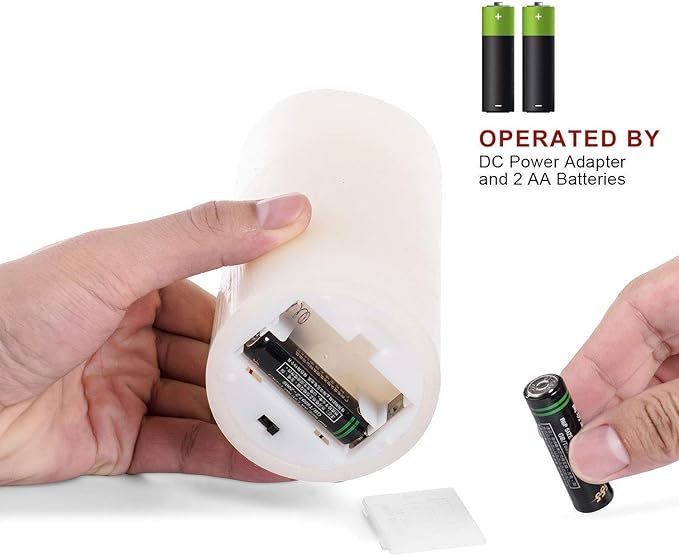 Flickering Flameless Candles with Remote, Most Realistic Battery Operated Candles, Set of 3 LED Candles with Timer for Home Wedding Halloween Christmas Decoration