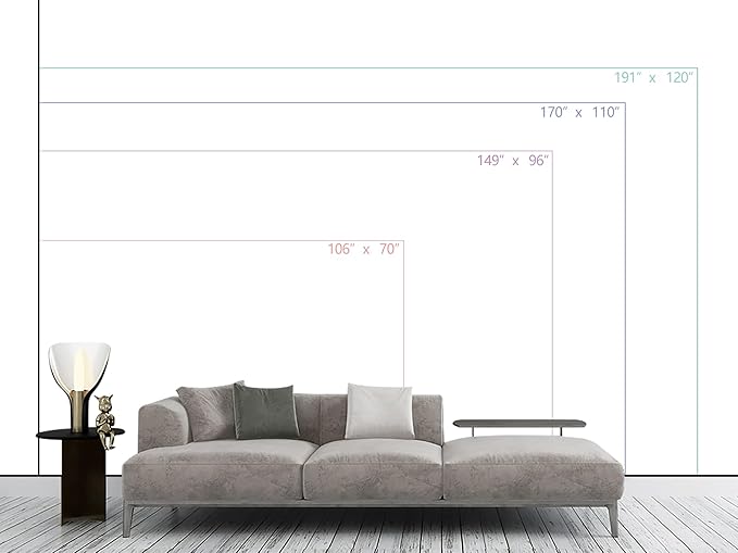 WFBHUA-Large Beach Scene Wallpaper Mural Dusk Waves Wall Murals for Bathroom Living Room Bedroom(Not Peel and Stick)