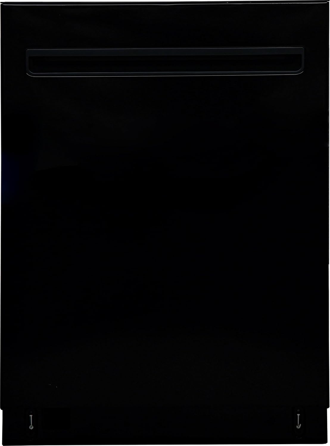 Kenmore Elite 24" Built-in Stainless Steel Tub Dishwasher TotalFlex 3rd, SmartWash, UltraWash, TurboDry, MoreSpace Plus Adjustable Rack, Energy Star Certified, Black