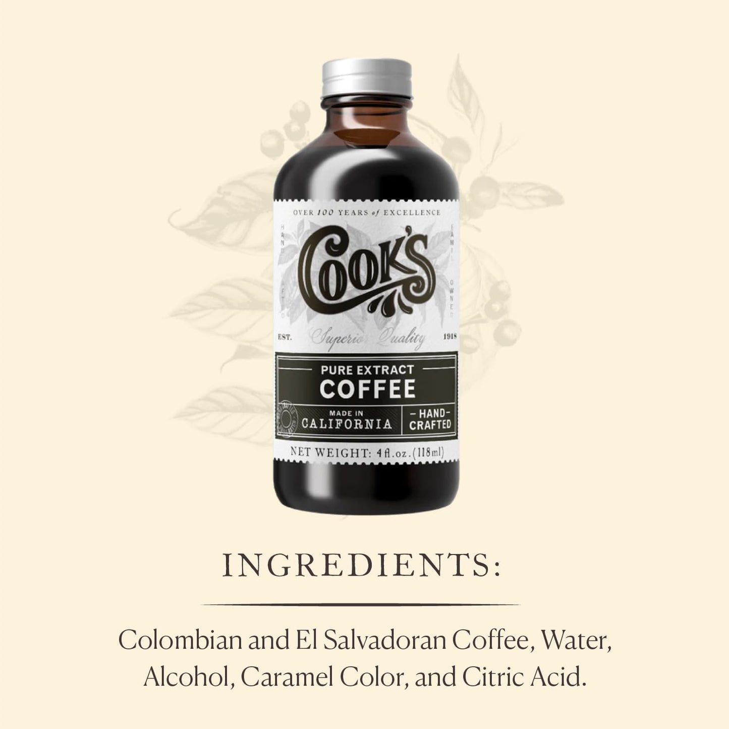 Cook's Coffee Flavor 16 oz