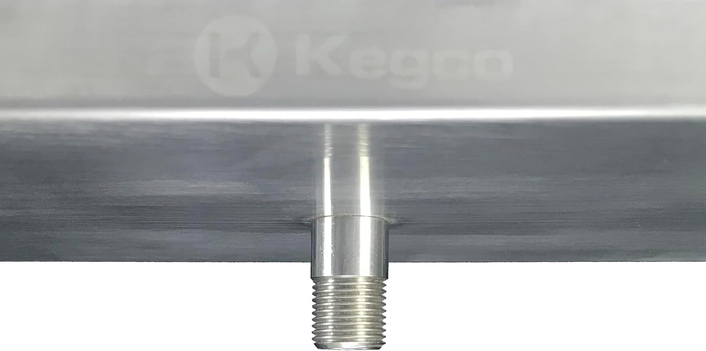 Kegco SEDP-220D Drip Tray, 12", Stainless Steel
