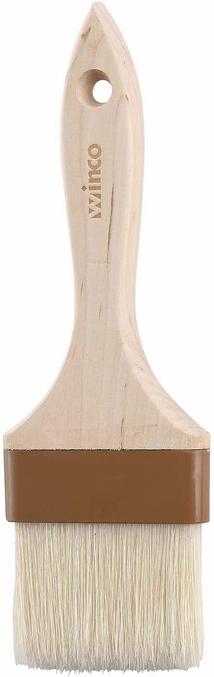 Winco Heavy-Duty Boar Bristle Basting Brush, 3"