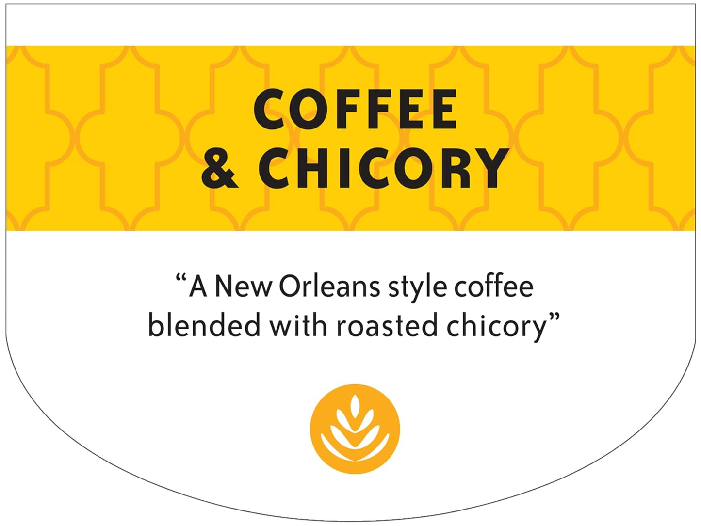 Community Coffee Coffee & Chicory 72 Count Coffee Pods, Medium-Dark Roast, Compatible with Keurig 2.0 K Cup Brewers, 72 Count (Pack of 1)