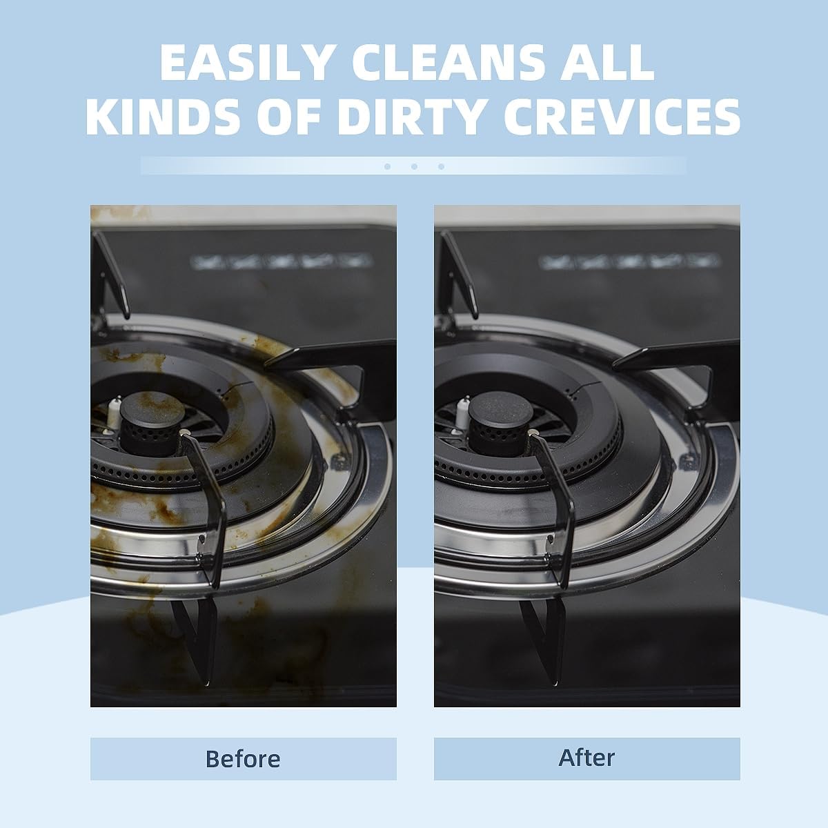 3Pcs Hard Bristle Crevice Cleaning Brush, Scrub Brush, Kitchen Sink Cleaning Brush, Grout Brush, Corner Brush Cleaning Tools for Toilet, Bathroom, Gap, Home, Household, Window (3, Black)