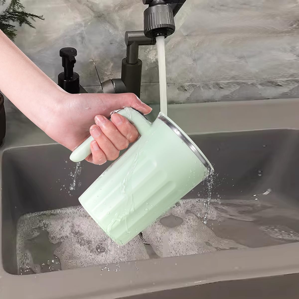 Drink Stirrer,Electric Mixing Mug,Electric Stirring Coffee Mug,Stirring mug, Coffee Mugs,Suitable for Coffee, Milk, Cocoa and Other Beverages