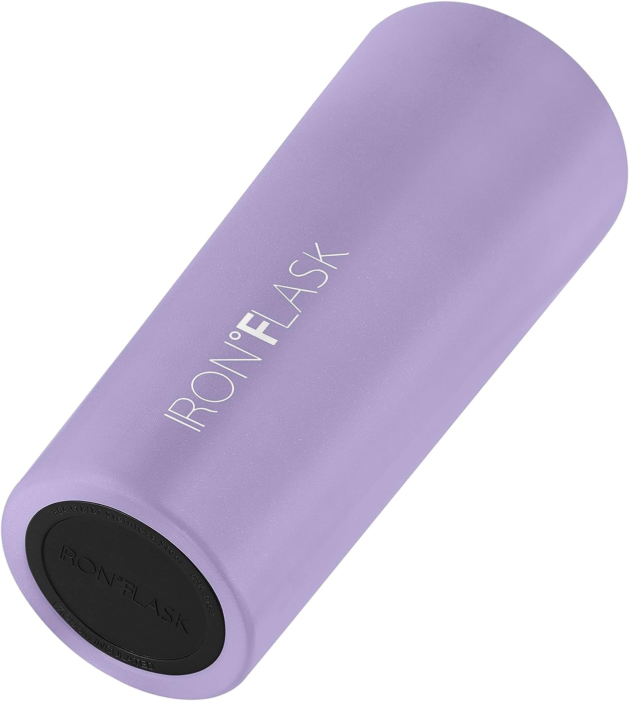IRON °FLASK Classic Tumbler - Vacuum Insulated Stainless Steel Water Bottle, Double Walled, Drinking Cup, Insulated Travel Mug (Lavender, 24 oz Solid Lid)
