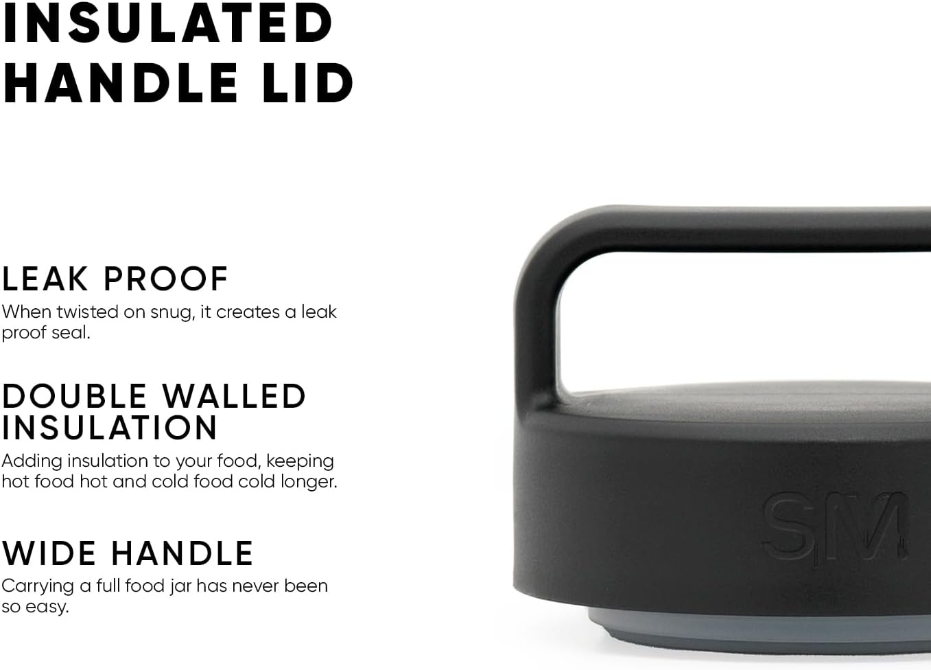 Simple Modern Food Jar for Hot Food | Reusable Stainless Steel Vacuum Insulated Leak Proof Lunch Storage for Smoothie Bowl, Soup, Oatmeal | Provision Collection | 12oz | Ice Gray