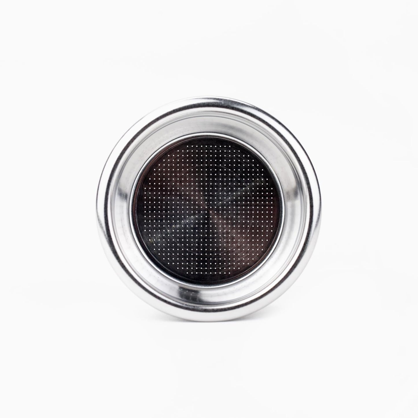Crema Coffee Products 58mm Filter Basket | Single Shot Non-Pressurized Stainless Steel Basket | Compatible with Breville 58mm Portafilters | Precise Tapered Profile for Consistent Espresso Shots