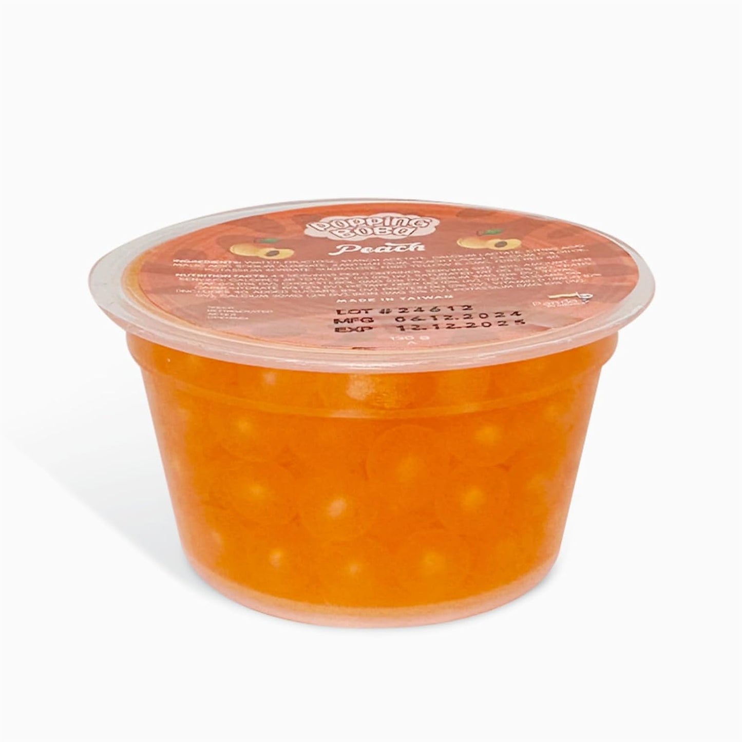 Popping Boba 3-Party flavors kit Dragon Fruit, Peach, Kiwi | Bursting Boba, Popping Pearls | 1 pack 390 Grams Panda Products (Dragon | Peach | Kiwi)