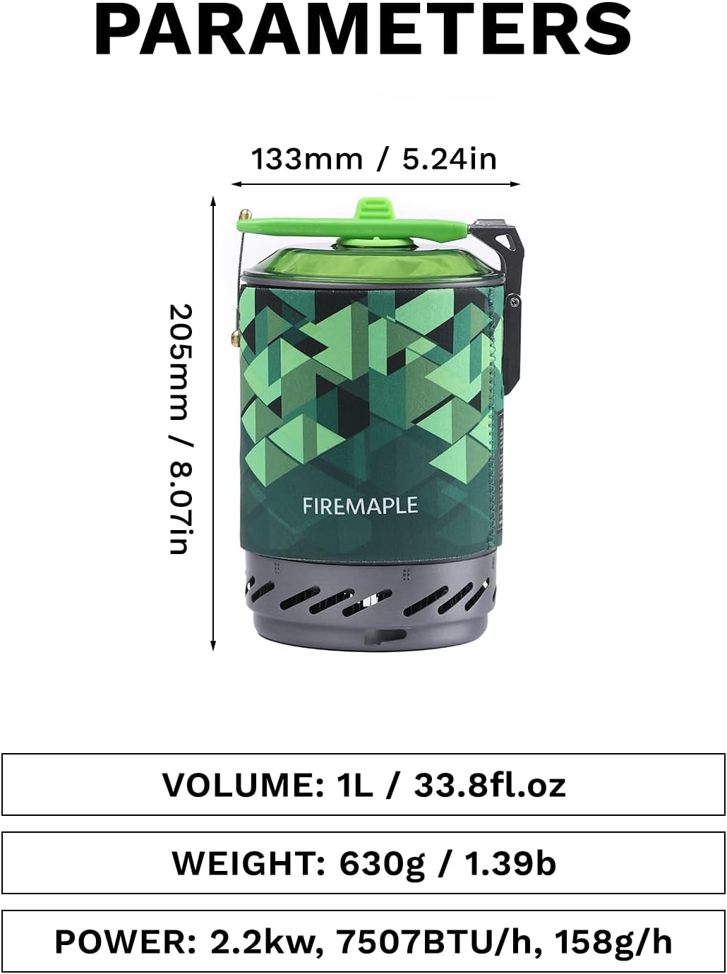 Fire-Maple Fixed Star 2 Backpacking and Camping Stove System - Outdoor Propane Camp Cooking Gear, Portable Pot/Jet Burner Set, Ideal for Hiking, Trekking, Fishing, Hunting Trips and Emergency Use