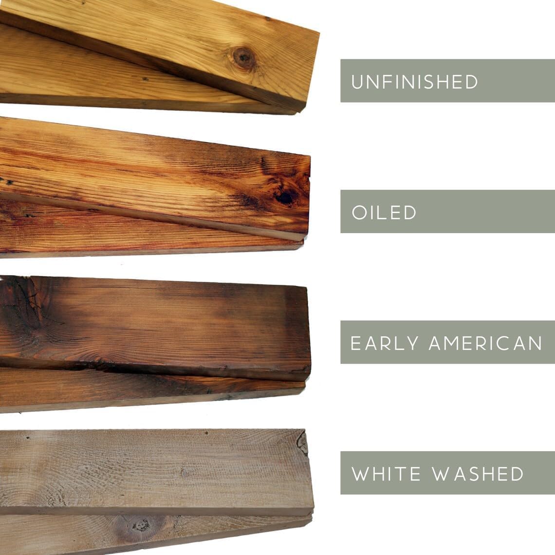 Modern Timber Craft Reclaimed Wood Fireplace Mantel Shelf | Solid Rustic American Barnwood with Steel Floating Shelf Brackets | 2.75" Thickness | 78" L x 10" D, Unfinished, Planed and Sanded