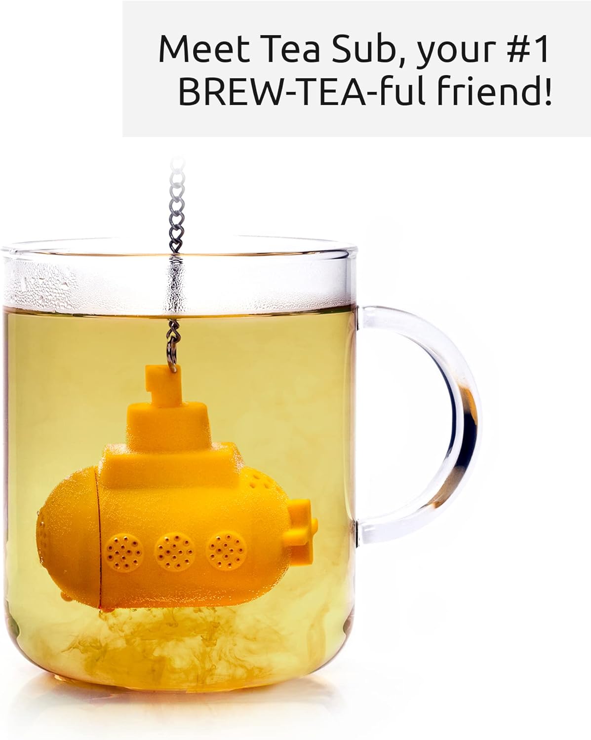 OTOTO Cute Tea Infuser - Loose Leaf Tea Steeper, Tea Accessories, Tea Diffusers, Tea Infuser for Loose Leaf Tea, Tea Strainers, Cute Gifts, Tea Gift Set, Kitchen Gifts, Cooking Gadgets