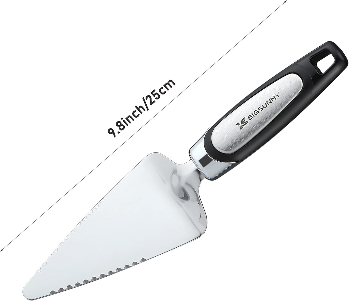 MSY BIGSUNNY Pie Server Cake Server Stainless Steel Pizza Server