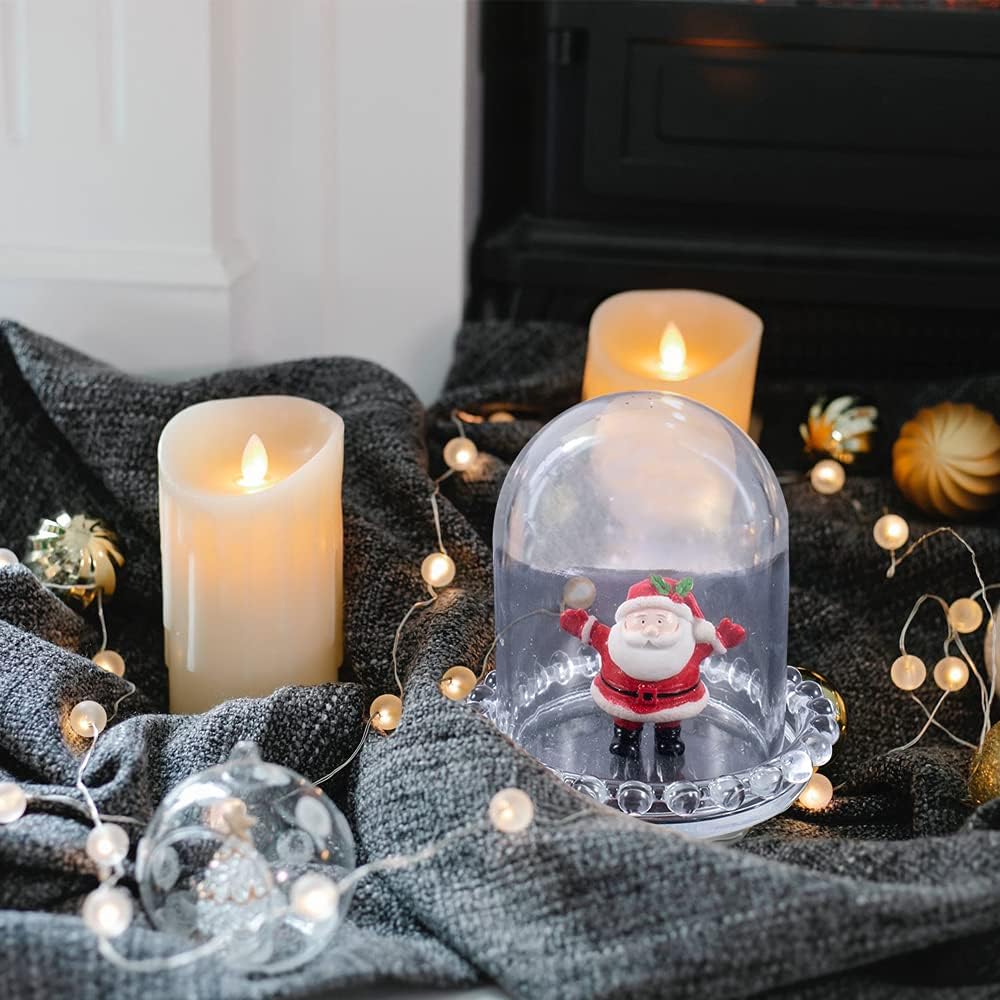 Cloche Bell Jar Display Dome Resin Mold with Base Dice Cup Silicone Mould Set Creative Jewelry Collectibles Showcase Holder Display Jar Resin Crafts for Epoxy Casting Home Decor Party Supplies