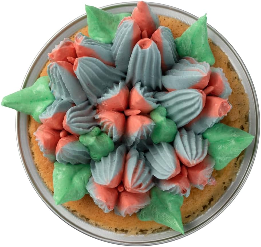 Restaurantware-Russian Piping Tip, 1 Tulip Cake Decor Piping Tip - #4, Corrosion-Resistant, Stainless Steel Decorating Tip For Frosting, Dishwashable, Decorate Cupcakes, Cakes, or Cookies