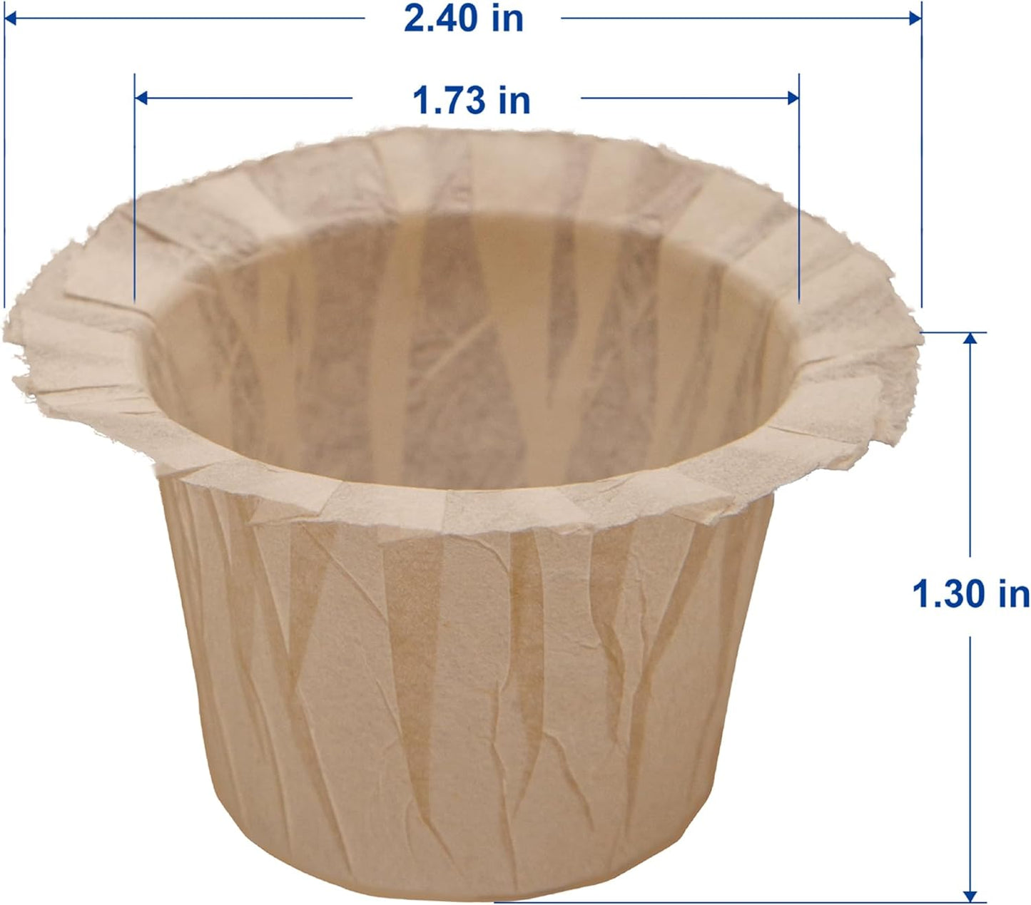 2 Pack Reusable K Cups with 200 Count Natural Disposable Coffee Paper Filters, Compatible with Single Serve Coffee Pods Coffee Maker