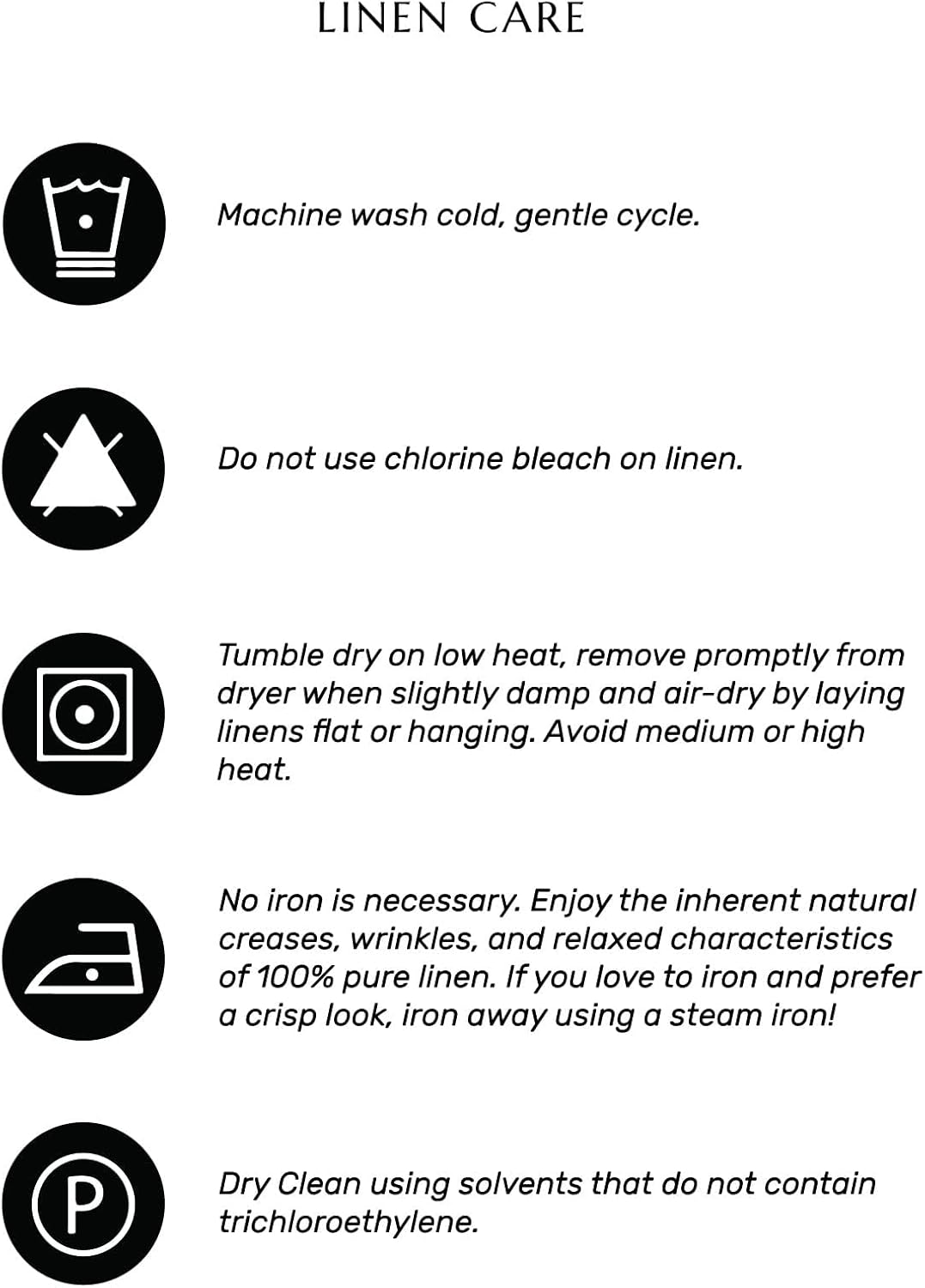 Solino Home Linen Bib Apron for Men & Women - Black and Cream Kitchen Apron with Front Pockets - Handcrafted from European Flax