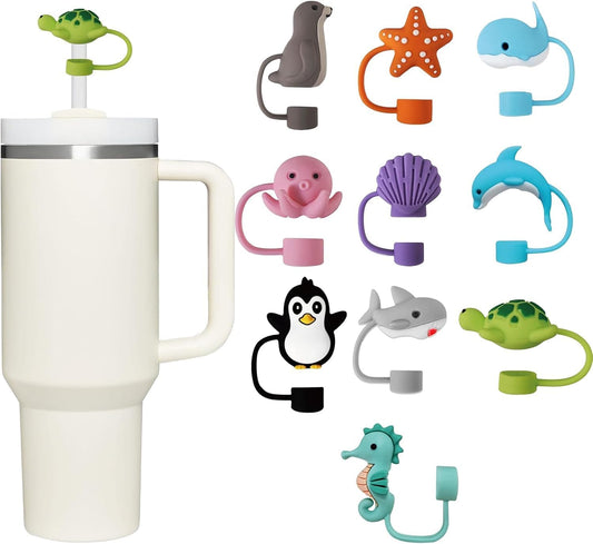 5pcs Free Pick Up Straw Topper for Stanley/Owala/Brumate/Hydro 10mm/0.39inch Diameter Straws