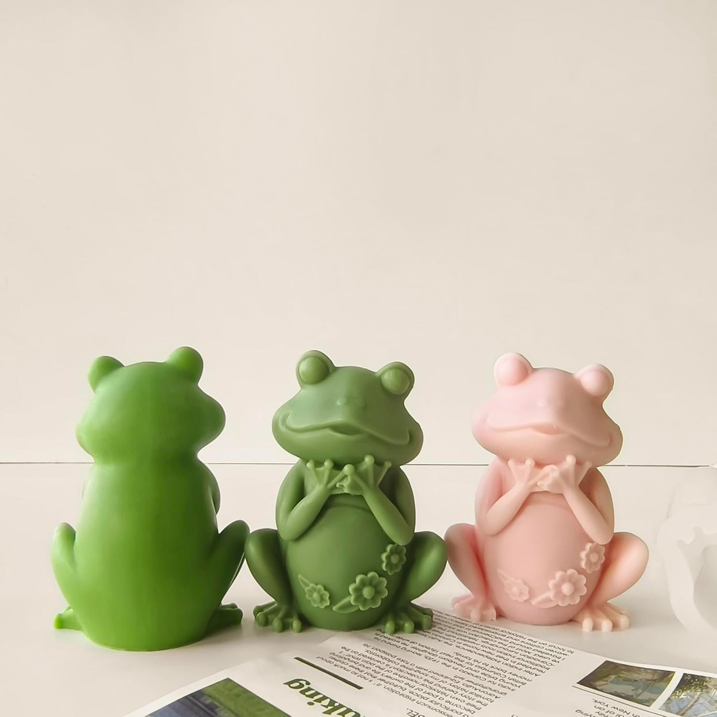 Frog Resin Mold - Animal Resin Casting Mold for Jewelry & Candle Making