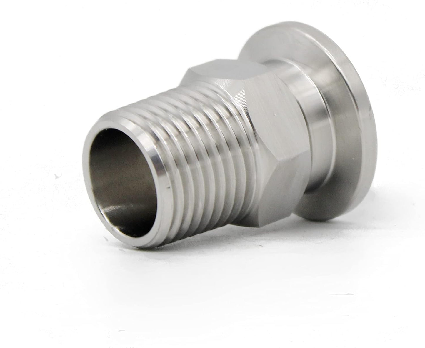 SS304 KF16 NPT Male Adaptor thread 1/2" NW16 KF Male coupling ISO-KF16 X NPT 1/2"