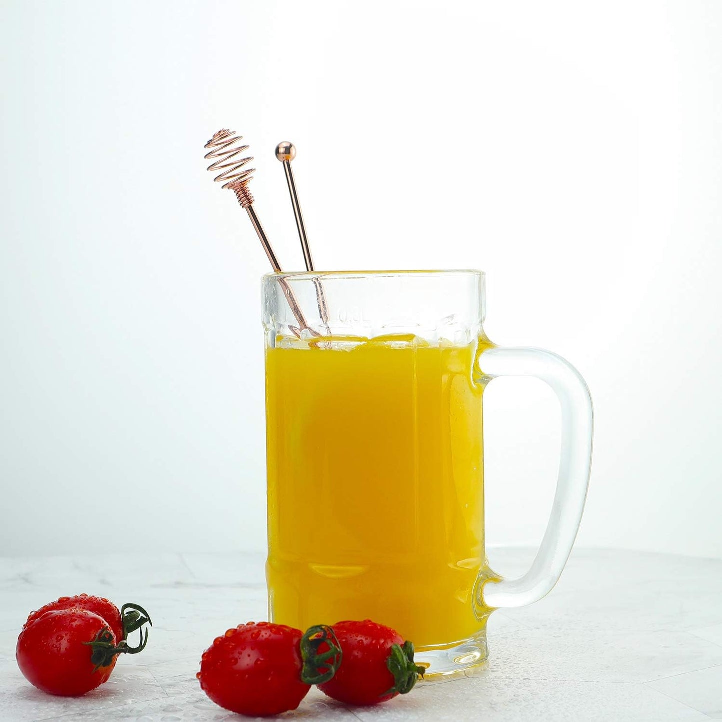 Specialty Spoons,BURLIHOME Stainless Steel Swizzle Sticks Mixing Spoon Spherical Stir Sticks For Coffee/Beverage/Cocktail/Hot Drink,Home Kitchen Party Supplies-4 Pieces.